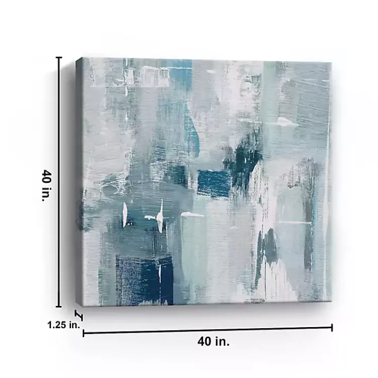 Canvas Art-Kirklands Home Spring Mountain Blues Canvas Art Print, 40x40 in.