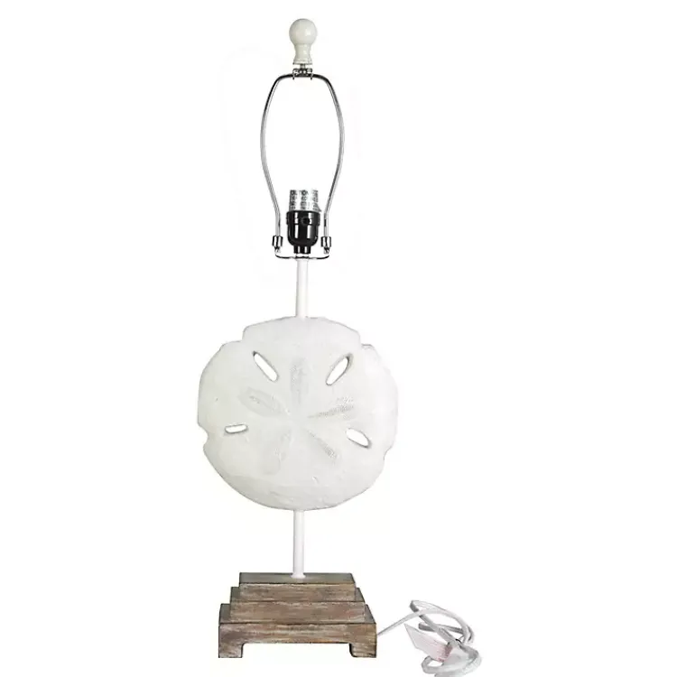 Table Lamps-Kirklands Home Sand Dollar Table Lamps, Set of 2 White