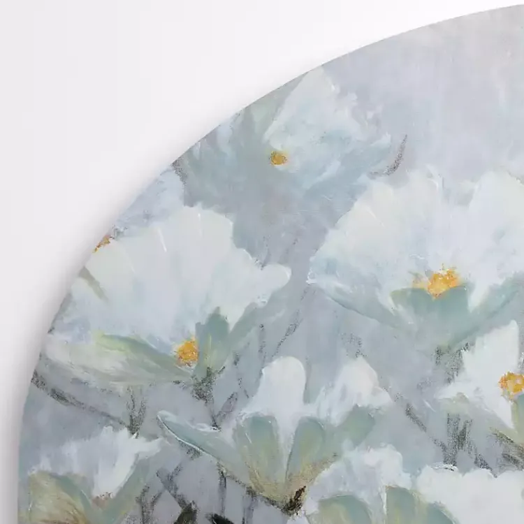 Canvas Art-Kirklands Home Blue and White Florals Arched Canvas Art Print