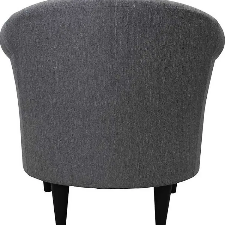 Accent Chairs-Kirklands Home Granite Lorie Accent Chair Gray