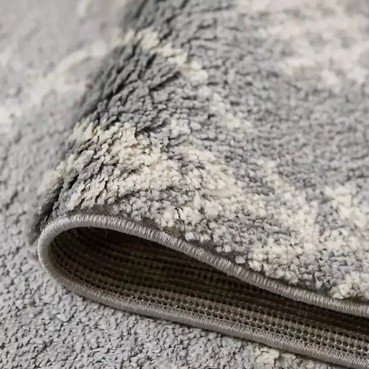 Area Rugs-Kirklands Home Geometric Area Rug, 8x10 Gray