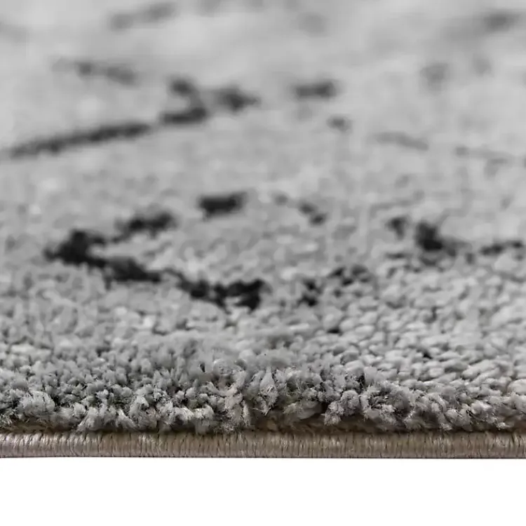 Area Rugs-Kirklands Home Striped Diamond Area Rug, 5x8 Gray