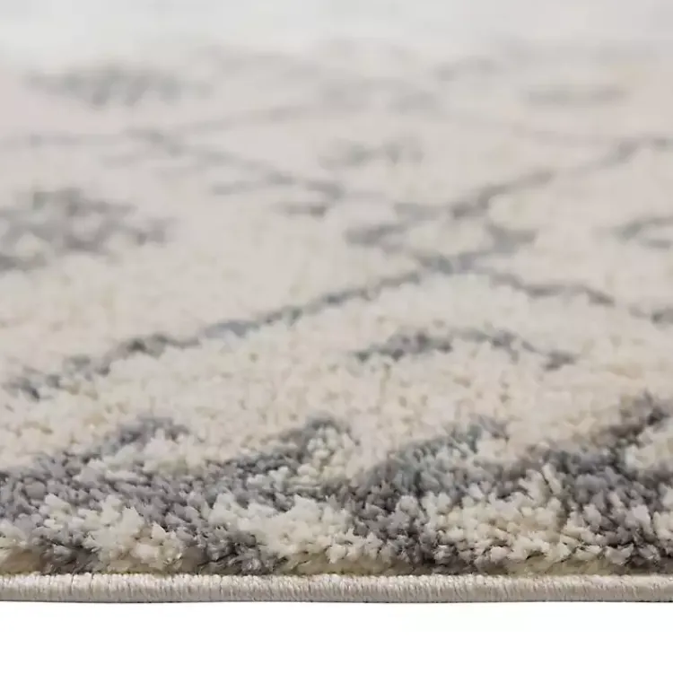 Area Rugs-Kirklands Home Geometric Area Rug, 8x10 Ivory