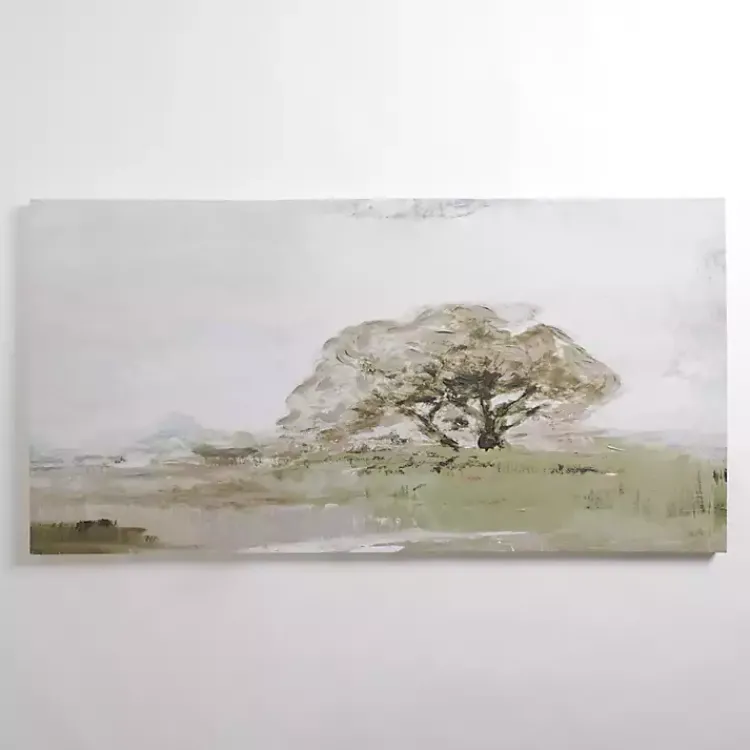 Canvas Art-Kirklands Home Plain Tree Coverage Canvas Art Print