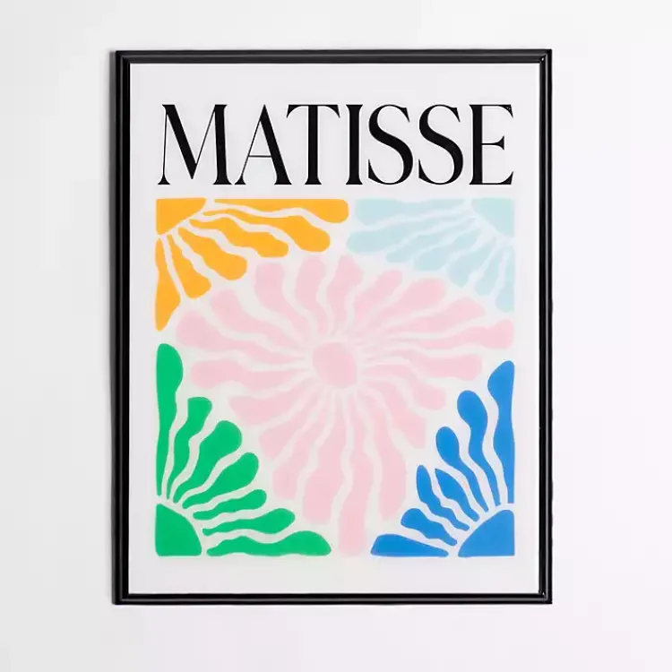 Wall Plaques-Kirklands Home Matisse Colorful Floral Wall Plaque Multi