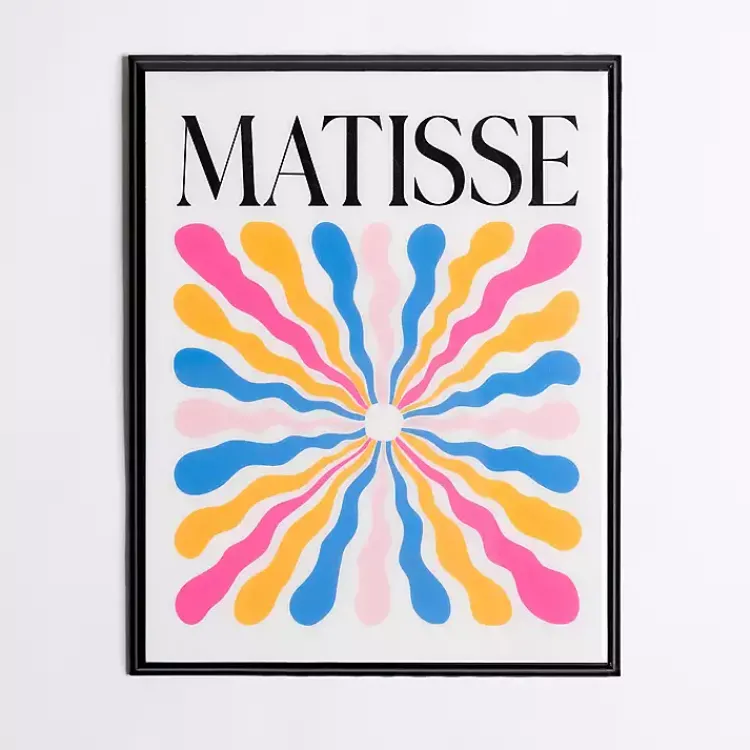 Wall Plaques-Kirklands Home Matisse Colorful Burst Wall Plaque Multi