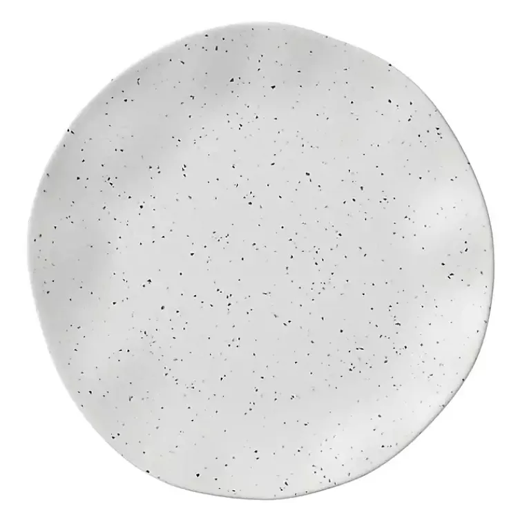 Dinnerware-Kirklands Home Cream Terrazzo 12-pc. Melamine Dinnerware Set Ivory