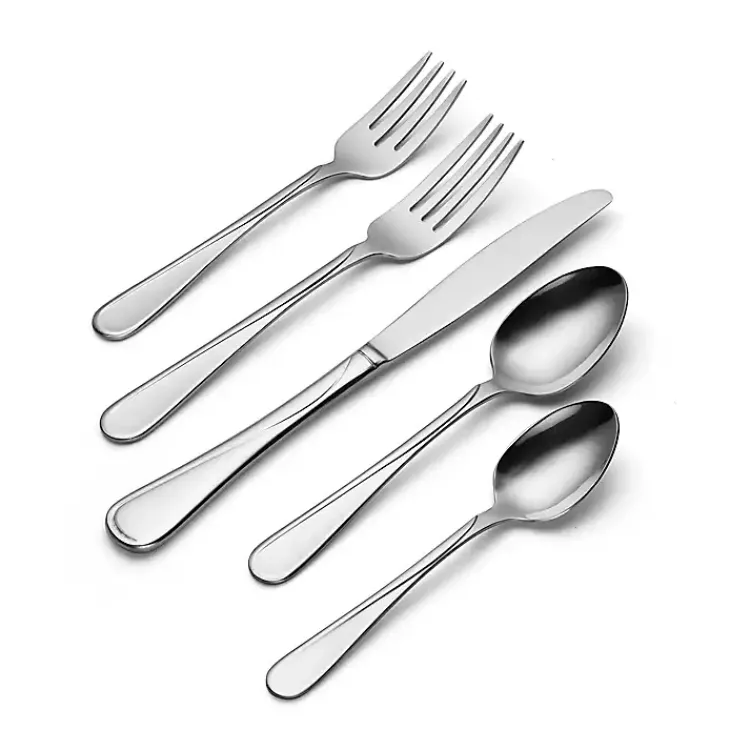 Flatware & Cutlery-Kirklands Home Silver Flight 12-pc. Everyday Flatware Set