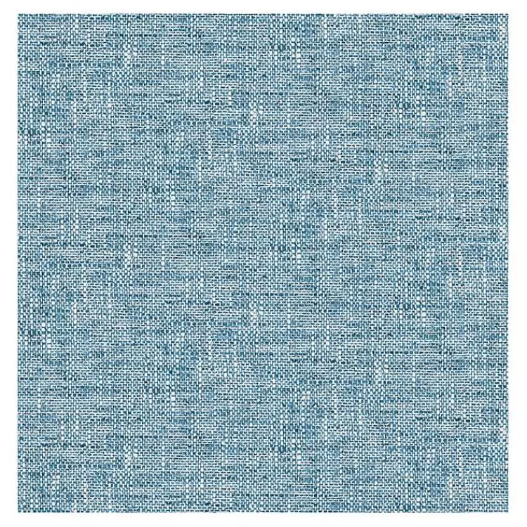 Wall Murals & Wallpaper-Kirklands Home Poplin Peel & Stick Wallpaper Blue