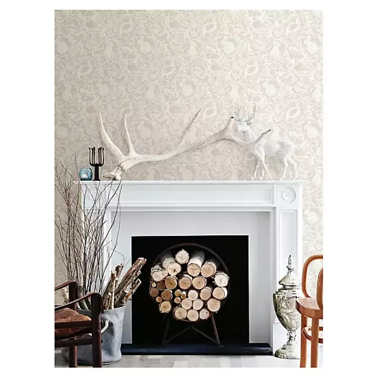 Wall Murals & Wallpaper-Kirklands Home Tan Terrene Peel and Stick Wallpaper