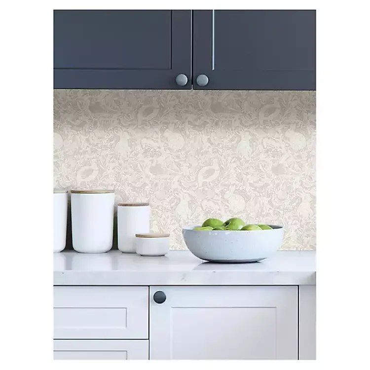 Wall Murals & Wallpaper-Kirklands Home Tan Terrene Peel and Stick Wallpaper