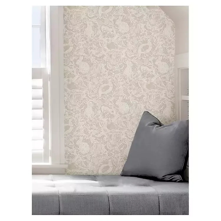 Wall Murals & Wallpaper-Kirklands Home Tan Terrene Peel and Stick Wallpaper