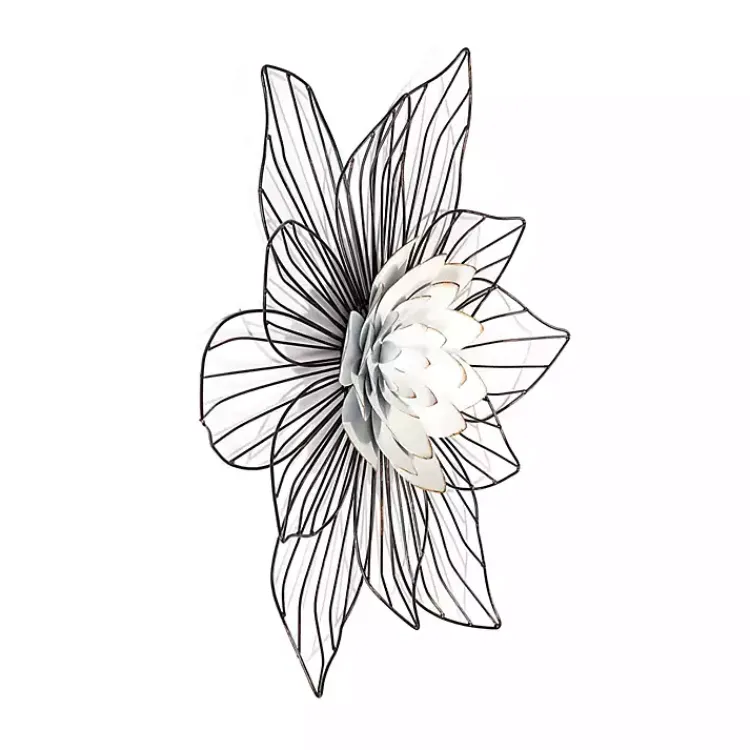 Wall Plaques-Kirklands Home Layered Flower Metal Wall Plaque