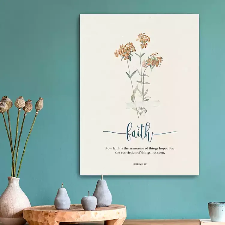 Wall Quotes & Signs-Kirklands Home Faith Affirmations Canvas Art Print, 18x24 in.