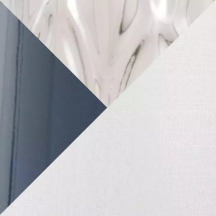 Table Lamps-Kirklands Home Navy and Silver Piper Table Lamp White