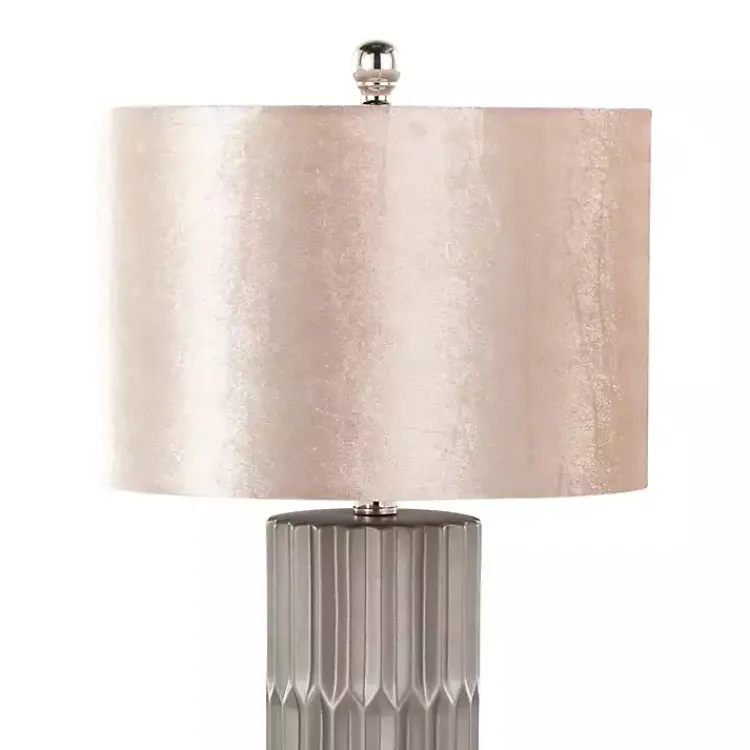 Table Lamps-Kirklands Home Metallic and Champagne Tanya Table Lamp Brown