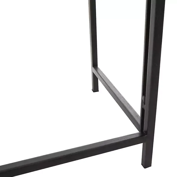 Console Tables-Kirklands Home Wood and Metal Arches Console Table