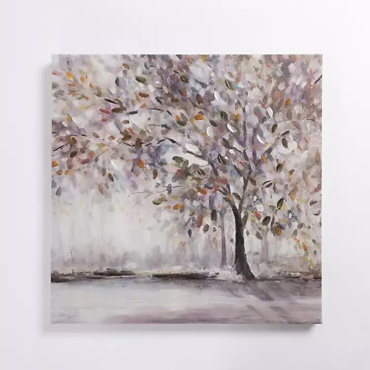 Canvas Art-Kirklands Home Majestic Timber Canvas Art Print Gray