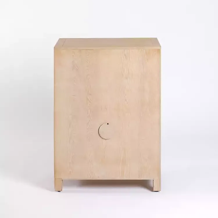 Cabinets & Sideboards-Kirklands Home Natural Wood Closed Modular Cabinet Tan