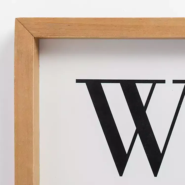 Wall Quotes & Signs-Kirklands Home We Love Because He First Loved Us Wall Plaque White