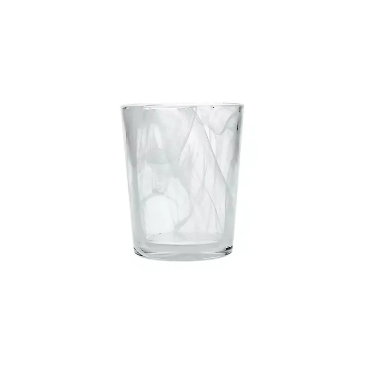 Glassware & Drinkware-Kirklands Home Fortessa Swirl Glasses, Set of 6 White