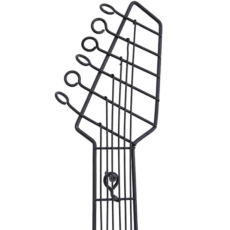 Wall Plaques-Kirklands Home Brown Wood Electric Guitar Wall Plaque