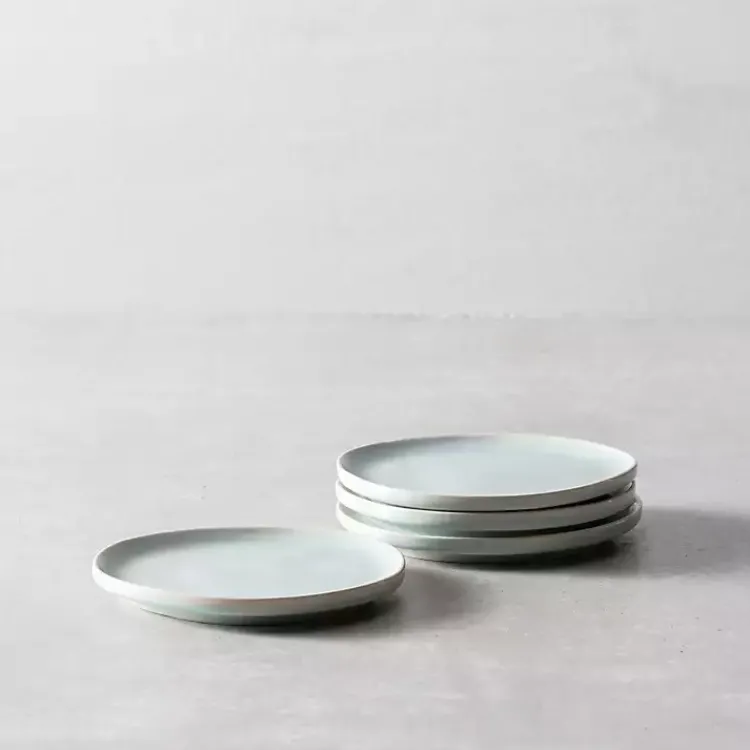 Dinnerware-Kirklands Home Fortessa Cypress Ceramic Bread Plates, Set of 4 Blue