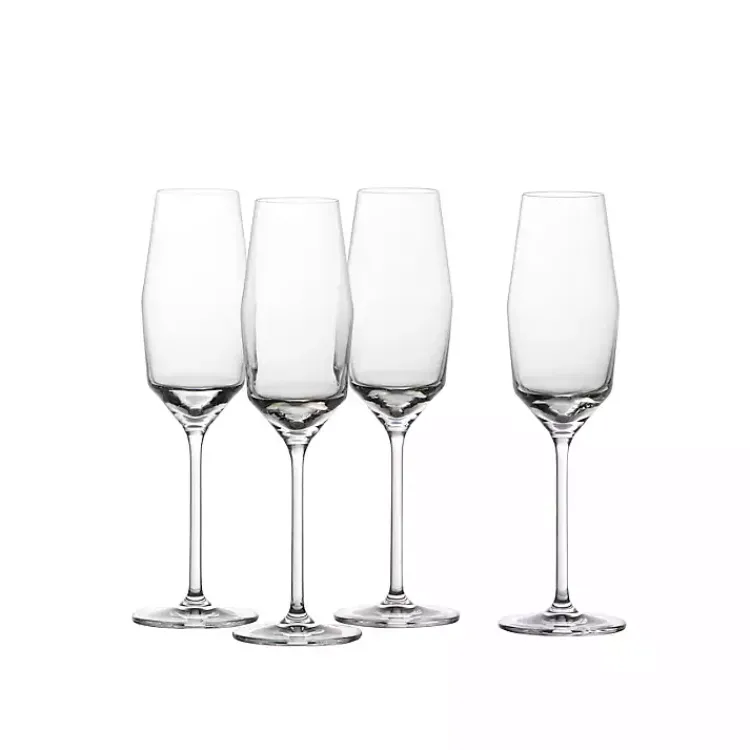 Glassware & Drinkware-Kirklands Home Schott Zwiesel Gigi Champagne Flutes, Set of 4 Clear