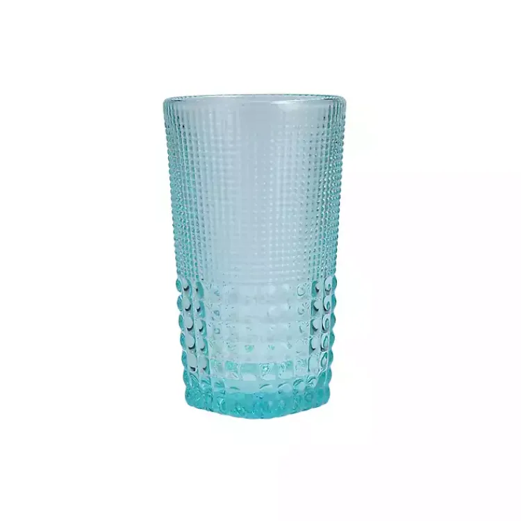 Glassware & Drinkware-Kirklands Home Fortessa Pool Malcolm Tall Glasses, Set of 6 Blue