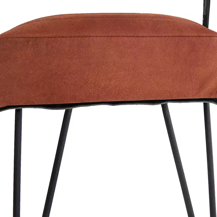 Benches & Ottomans-Kirklands Home Leather Tufted Panel Bench Brown