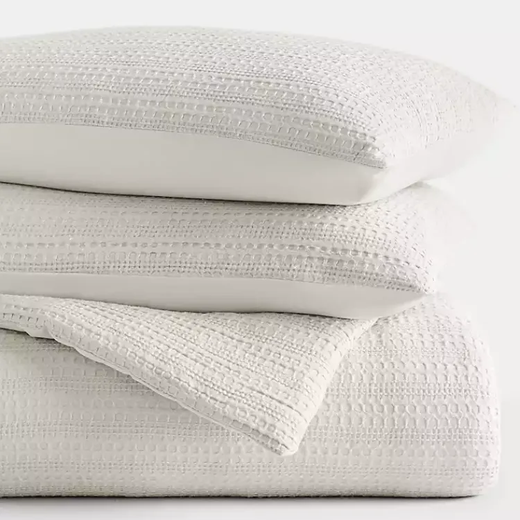 Comforters-Kirklands Home Dune Waffle Ultra-Soft 3-pc. King Comforter Set Tan