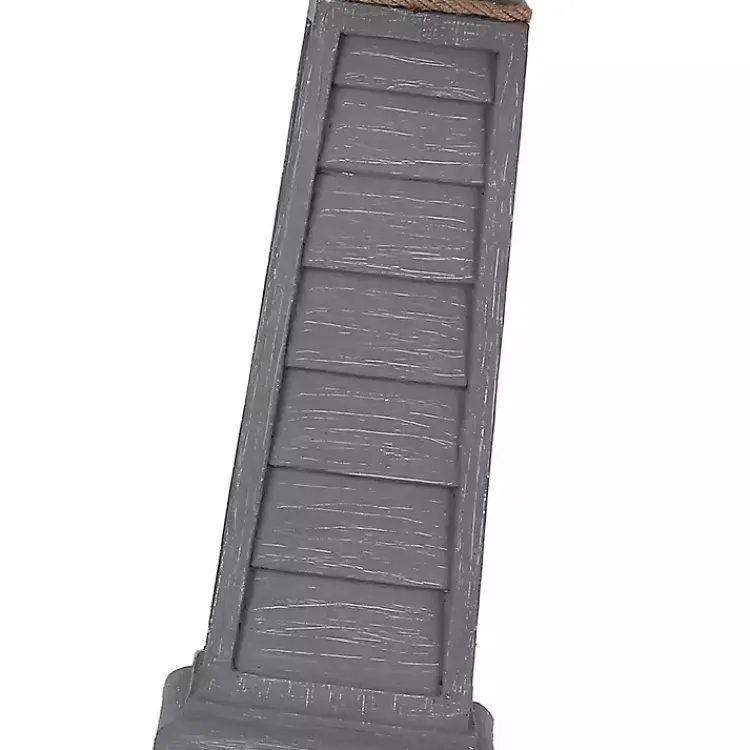 Table Lamps-Kirklands Home Louvered Shutter Table Lamps, Set of 2 Gray