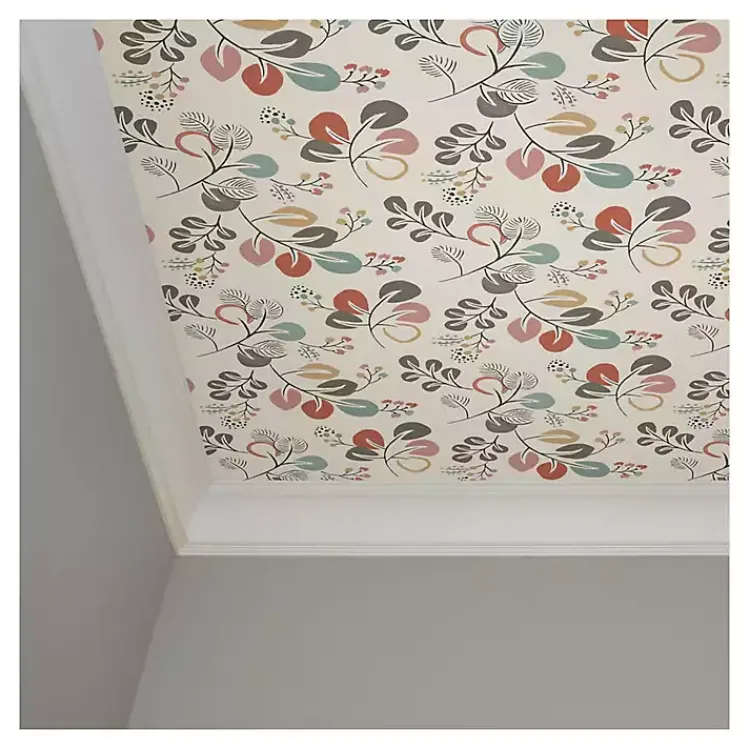 Wall Murals & Wallpaper-Kirklands Home Scandinavian Botanical Peel & Stick Wallpaper