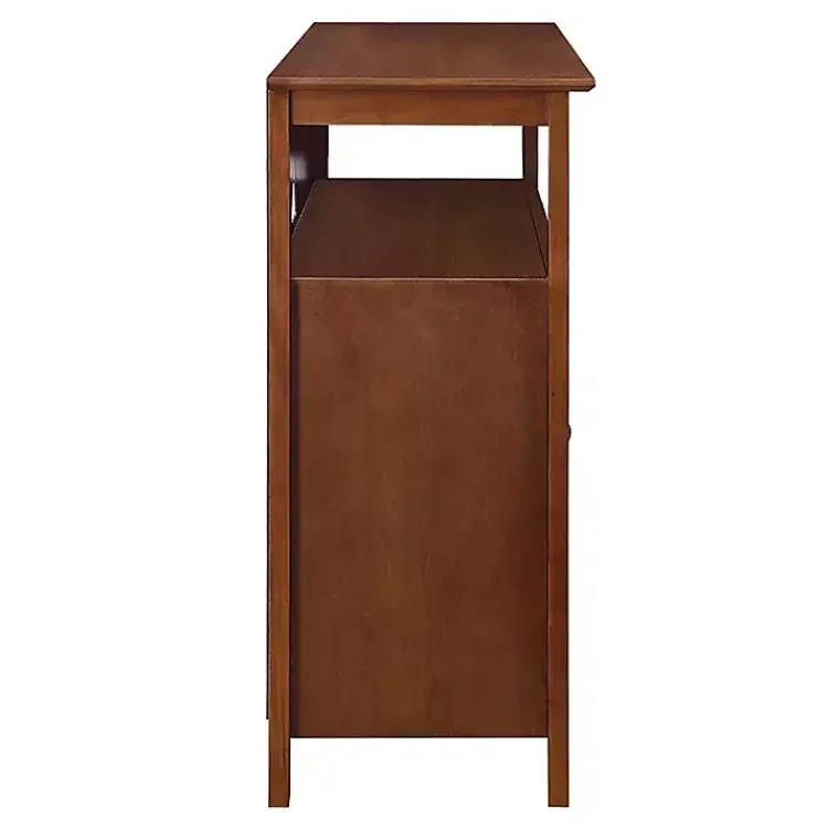 Tv Stands & Media Consoles-Kirklands Home Tiered Deluxe Cali Media Cabinet Brown