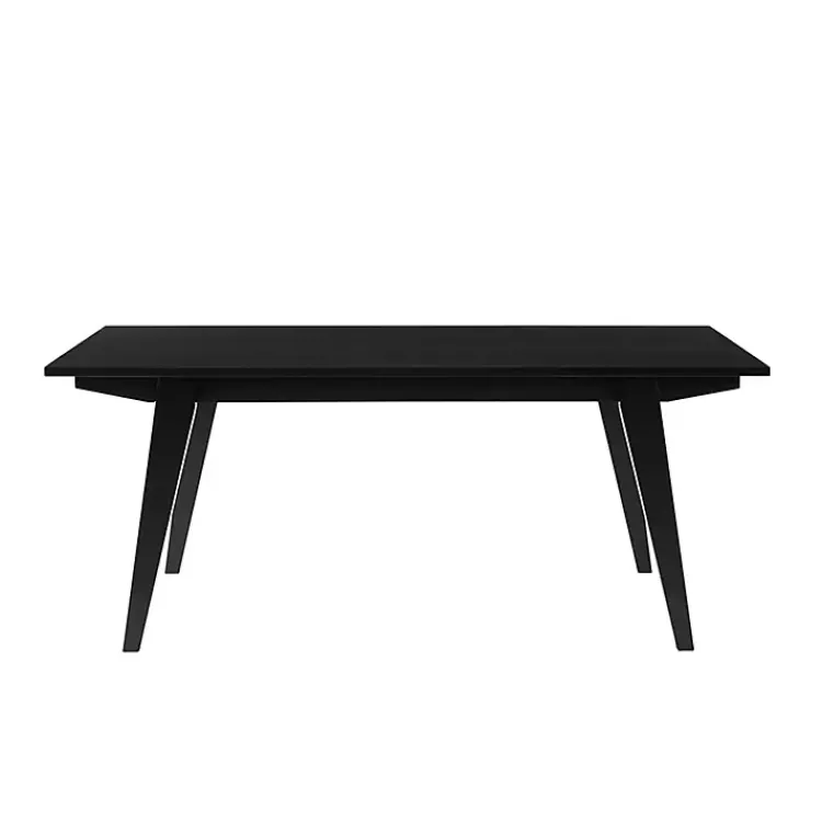 Coffee Tables-Kirklands Home Wood Minimalist Coffee Table Black