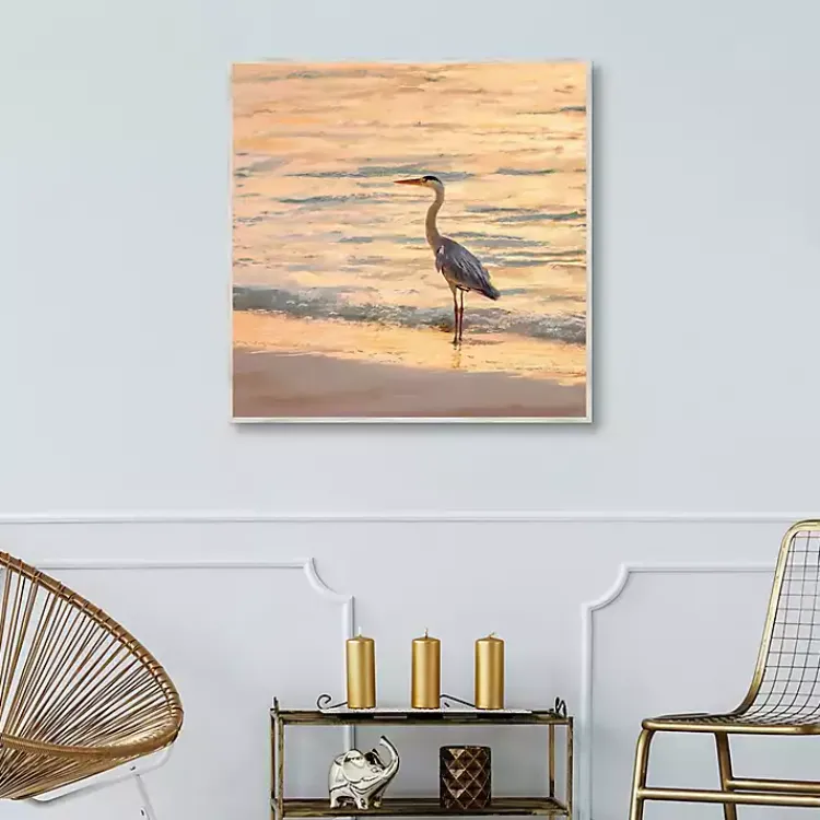 Canvas Art-Kirklands Home Sunset Shore Framed Canvas Art Print