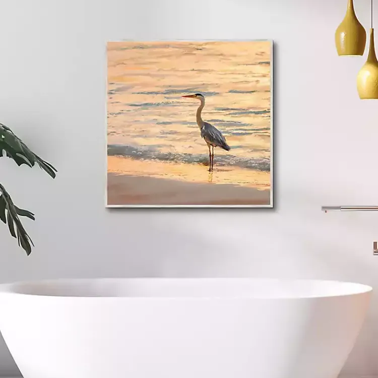 Canvas Art-Kirklands Home Sunset Shore Framed Canvas Art Print