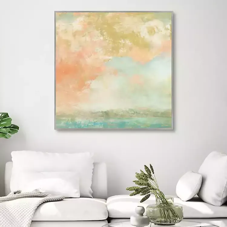 Canvas Art-Kirklands Home Mist Framed Canvas Art Print