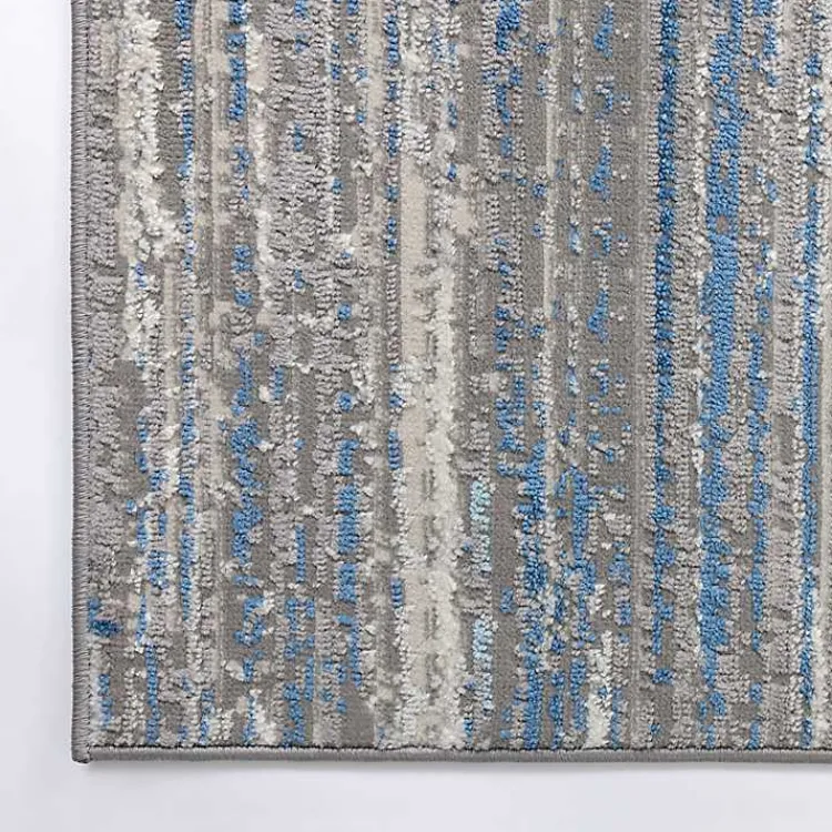 Area Rugs-Kirklands Home Dark Blue Claire Modern Area Rug, 7x10