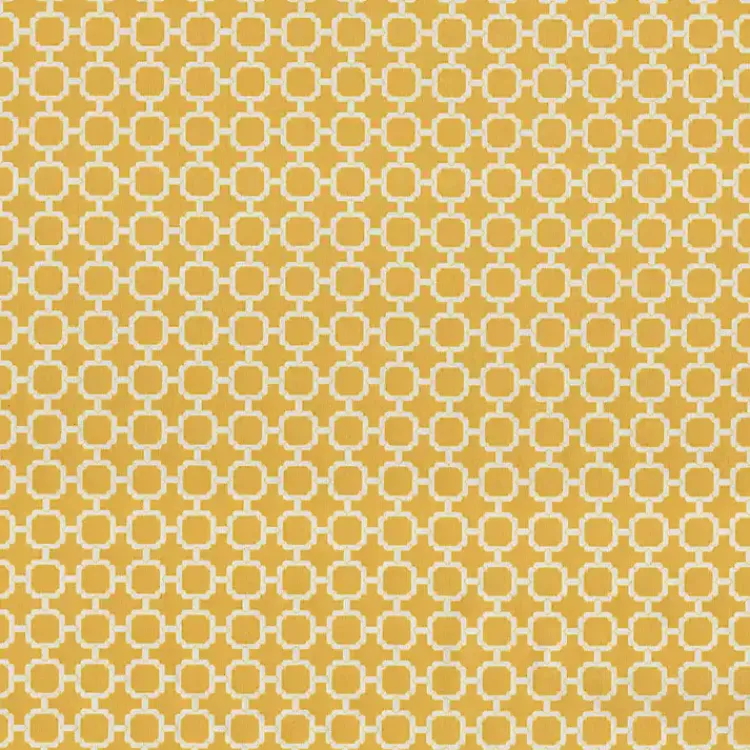 Outdoor Cushions & Pillows-Kirklands Home Pattern XL Outdoor Lumbar Pillows, Set of 2 Yellow