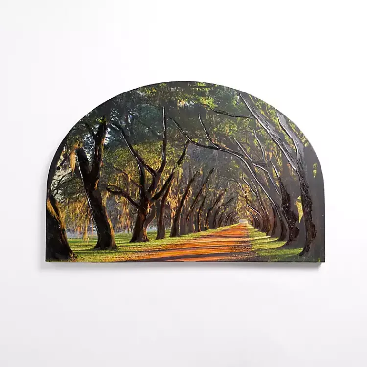 Canvas Art-Kirklands Home Sunset Greenway Arched Canvas Art Print
