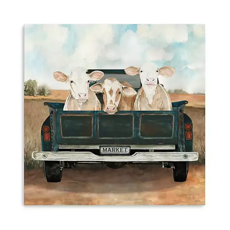 Canvas Art-Kirklands Home Along for the Ride Canvas Art Print, 30x30 in. Multi