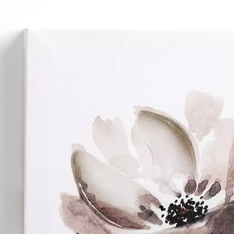 Canvas Art-Kirklands Home Black and White Flower I Canvas Art Print