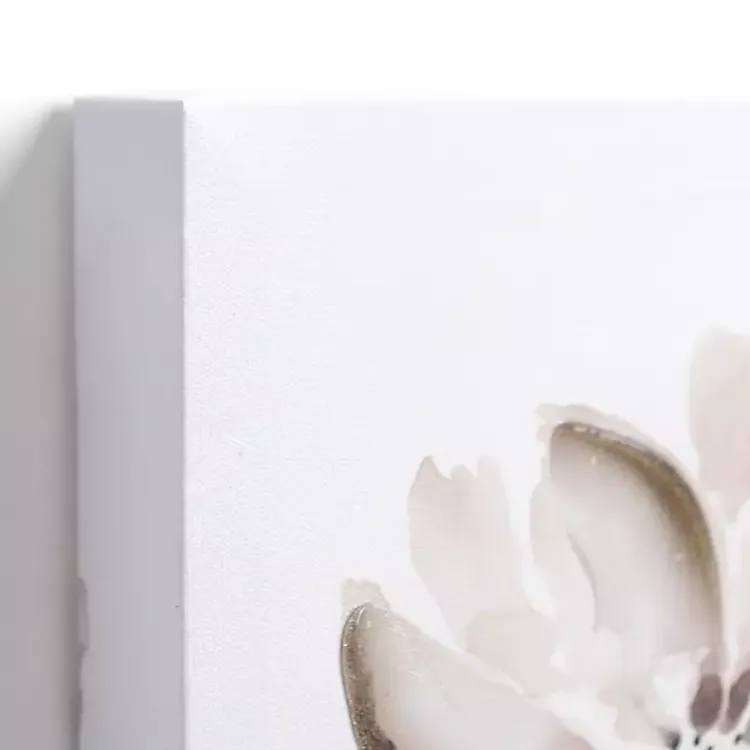 Canvas Art-Kirklands Home Black and White Flower I Canvas Art Print