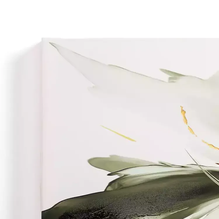 Canvas Art-Kirklands Home Graceful Greens Abstract Canvas Art Print