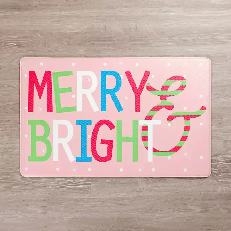 Kitchen & Floor Mats-Kirklands Home Merry & Bright Kitchen Mat