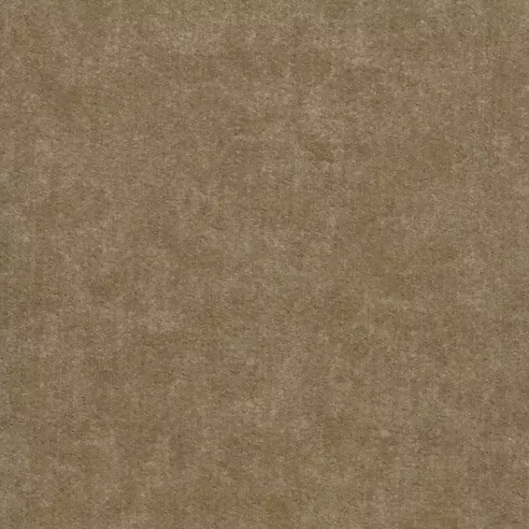 Benches & Ottomans-Kirklands Home Mocha Round Upholstered Ottoman Brown