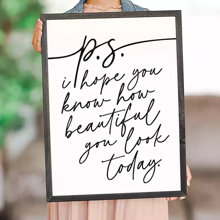 Wall Quotes & Signs-Kirklands Home Hope You Know Framed Wall Plaque