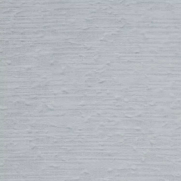 Curtains & Drapes-Kirklands Home Boucle Sheer Single Curtain Panel, 95 in. Gray