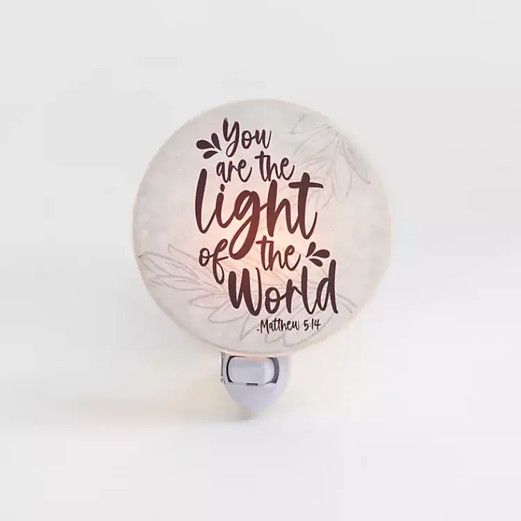 Desk Lamps & Task Lighting-Kirklands Home Light of the World Night Light